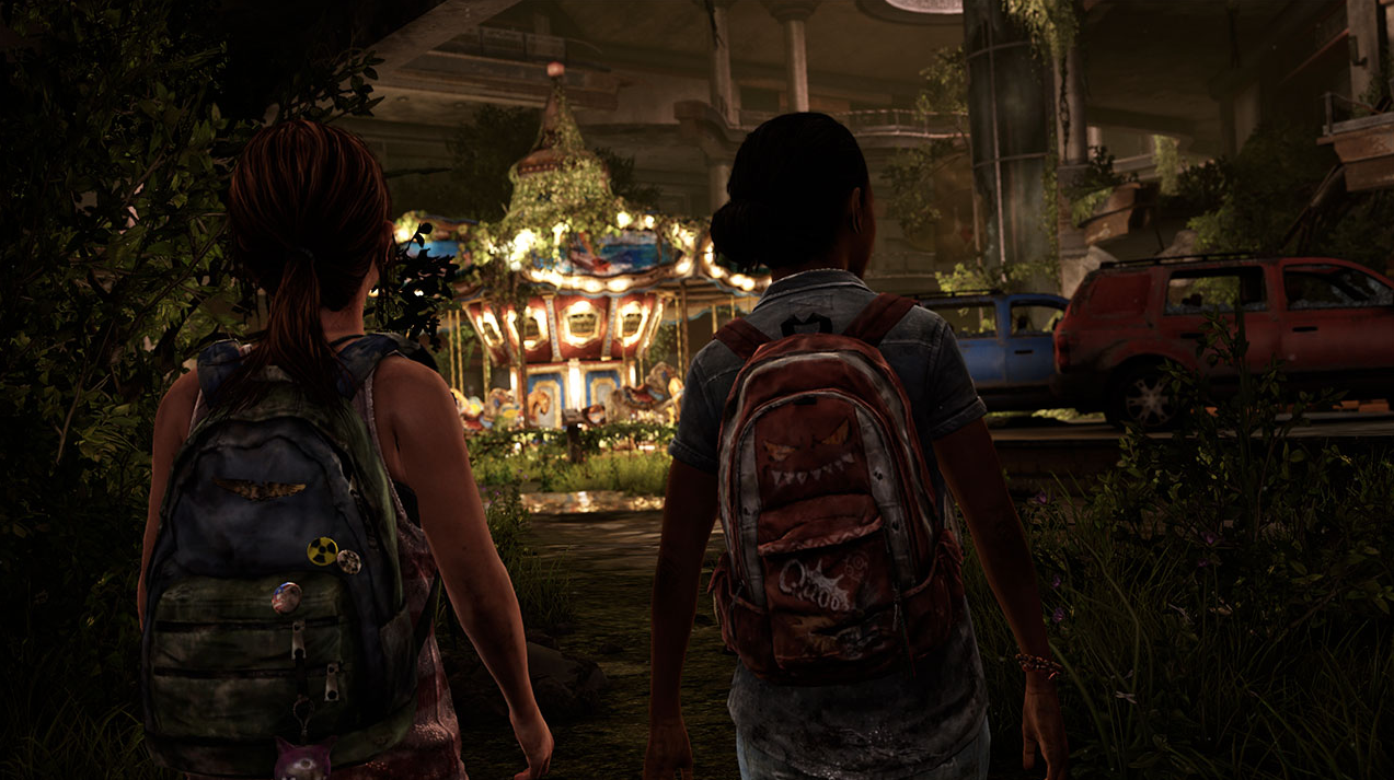 Ellie und Riley im Left Behind DLC